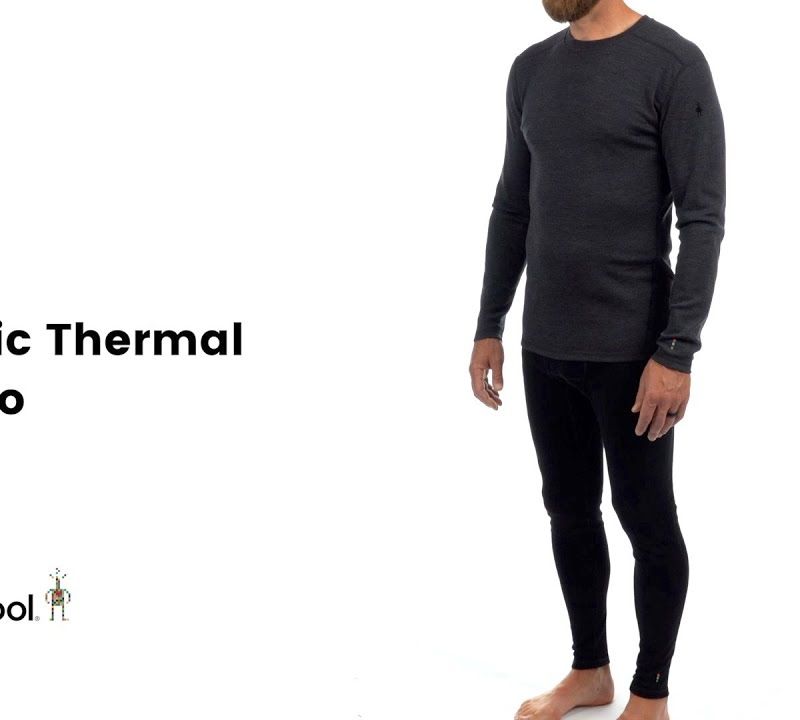 Men's Smartwool Merino 250 Baselayer Crew Boxed thermal T-shirt black SW016350001 7