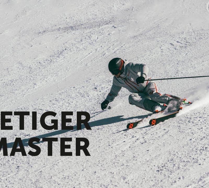 Völkl Racetiger SL Master + XComp 16 GW yellow/black downhill skis 16