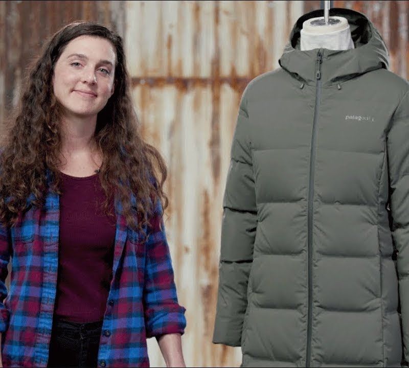 Patagonia women's down coat Jackson Glacier Parka smolder blue 16