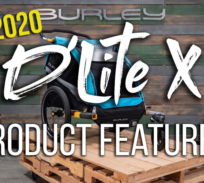 Burley D'Lite X Single bike trailer blue BU-938102 15