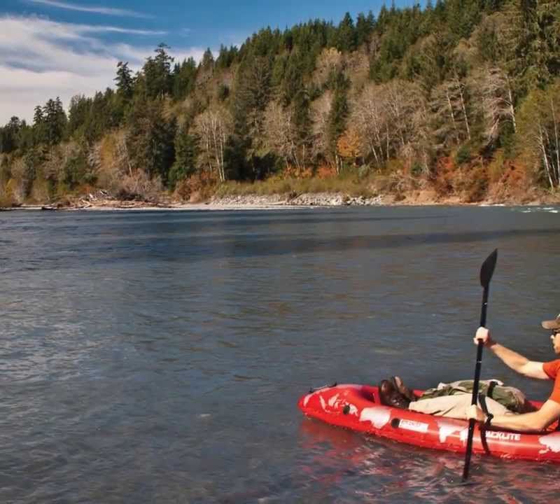 Advanced Elements PackLite red AE3021-R 1-person inflatable kayak 10