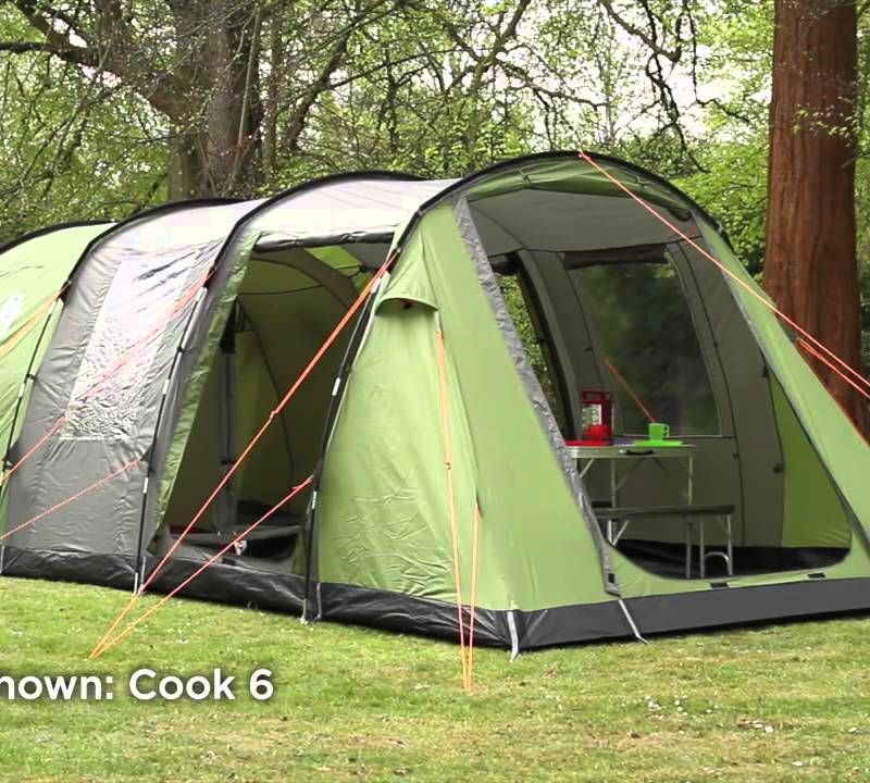 Coleman Cook 4 person camping tent green 2000019533 11