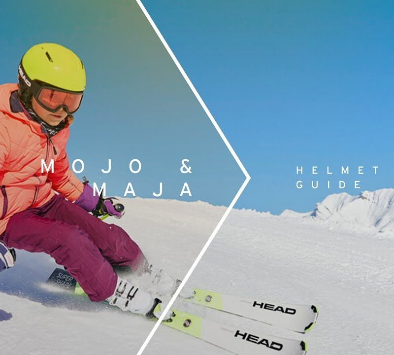 HEAD Maja 2022 children's ski helmet white 328722 14