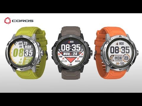 COROS watch Vertix 2 Gps grey WVTX2-BLK 11