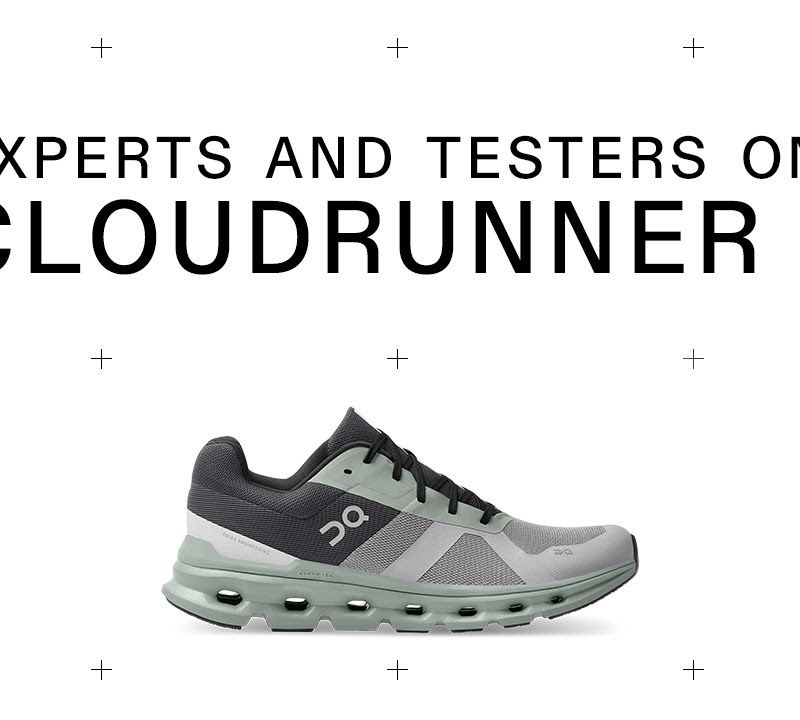 Women's running shoes On Cloudrunner Waterproof fade/black 15