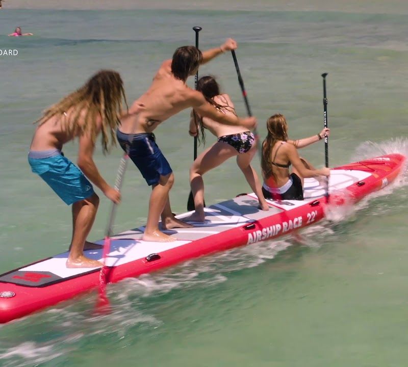 Aqua Marina Airship Race 22'0" red SUP board BT-20AS 16