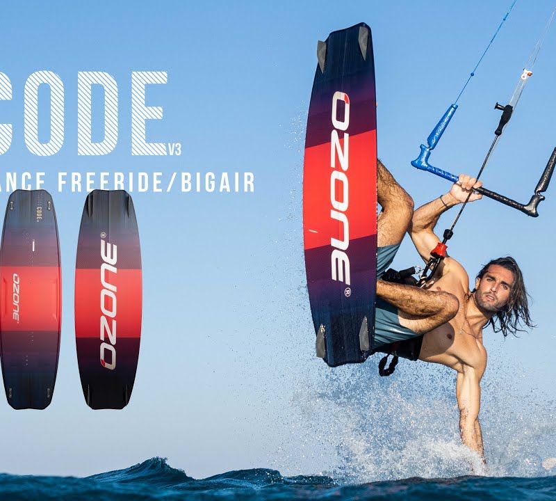 Ozone Code V3 green kiteboard KBCOV314142F 8