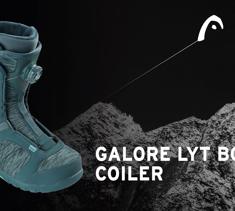 Women's snowboard boots HEAD Galore Lyt Boa Coiler black 354320 10