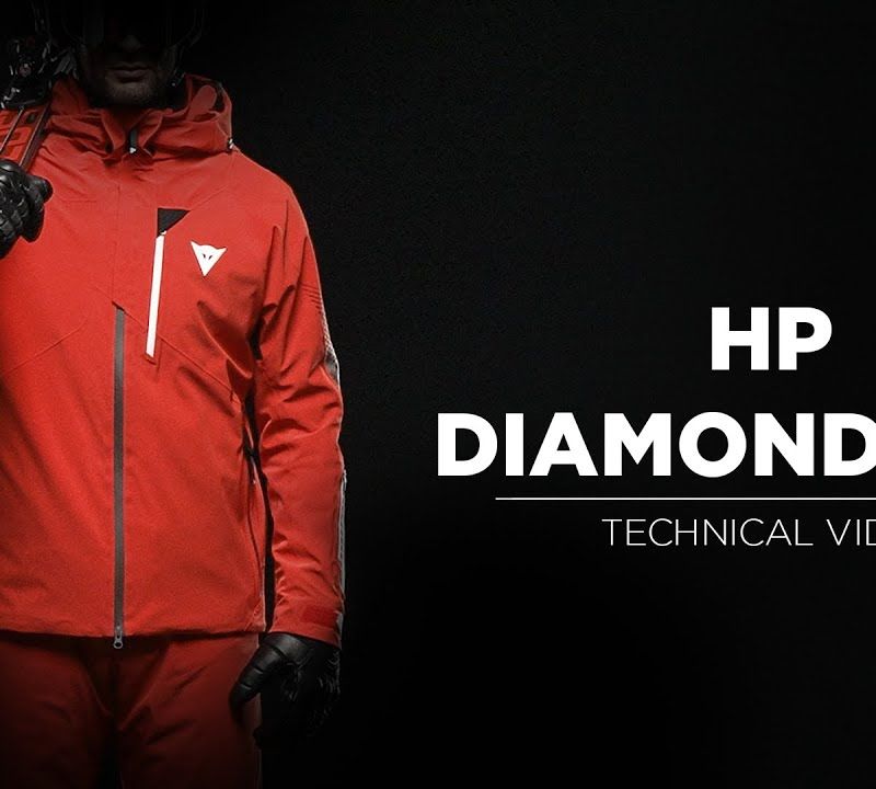 Men's ski jacket Dainese Hp Diamond II S+ black concept 4