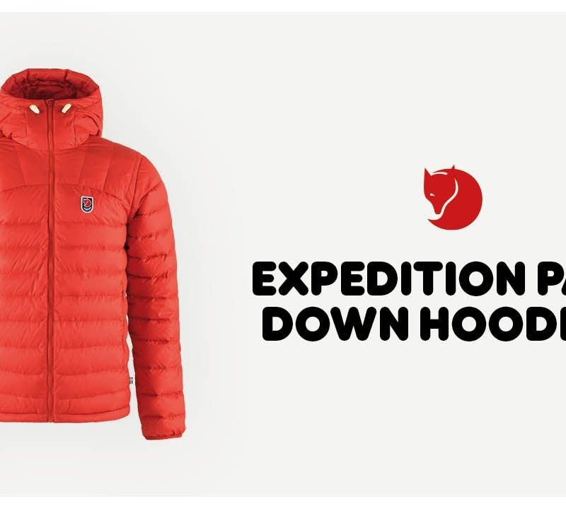 Men's Fjällräven Expedition Pack Down Hoodie Navy blue F86121 down jacket 13