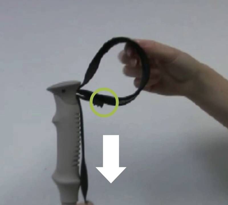 Komperdell Booster Speed Carbon Series ski poles white/silver 12