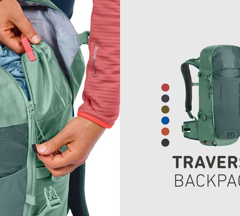 Ortovox Traverse 30 trekking backpack black 48534 9