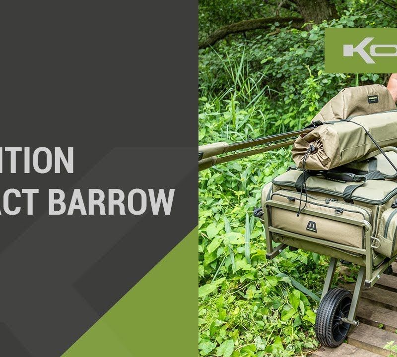 Korum Transition Compact Barrow transport trolley green K0290058 3