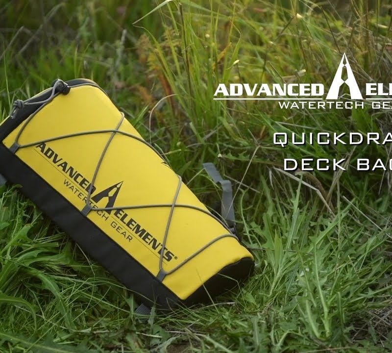 Advanced Elements QuickDraw Deck Bag kayak yellow AE3501 8