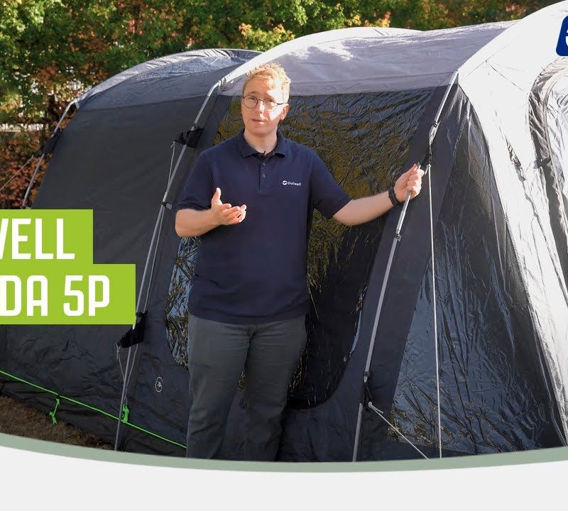 Outwell 5-person camping tent Nevada 5P navy blue 111318 3