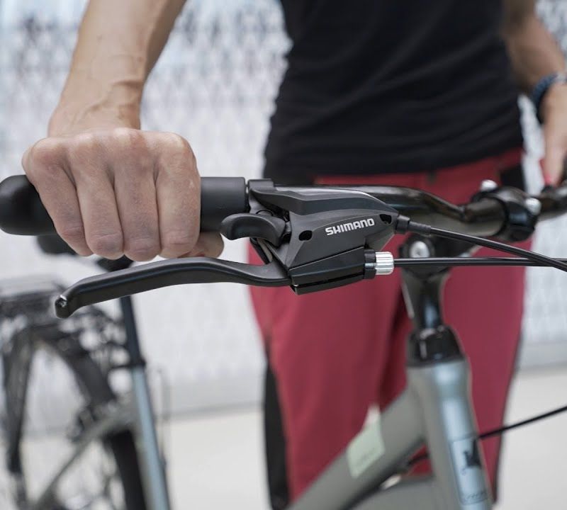 Women's fitness bike Romet Orkan 4D white 2228332 3