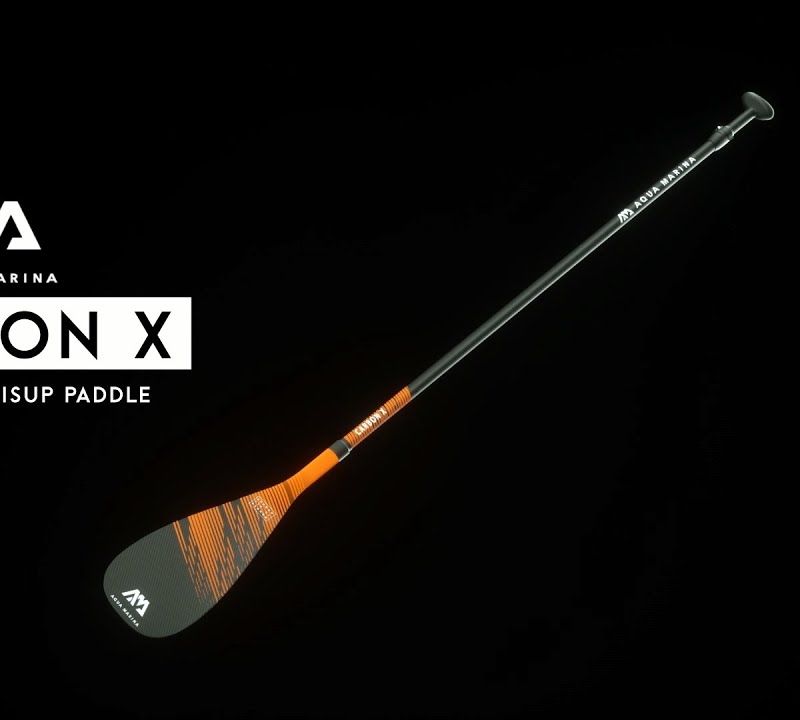 Aqua Marina CARBON X 3-piece SUP paddle black and orange B0303016 8