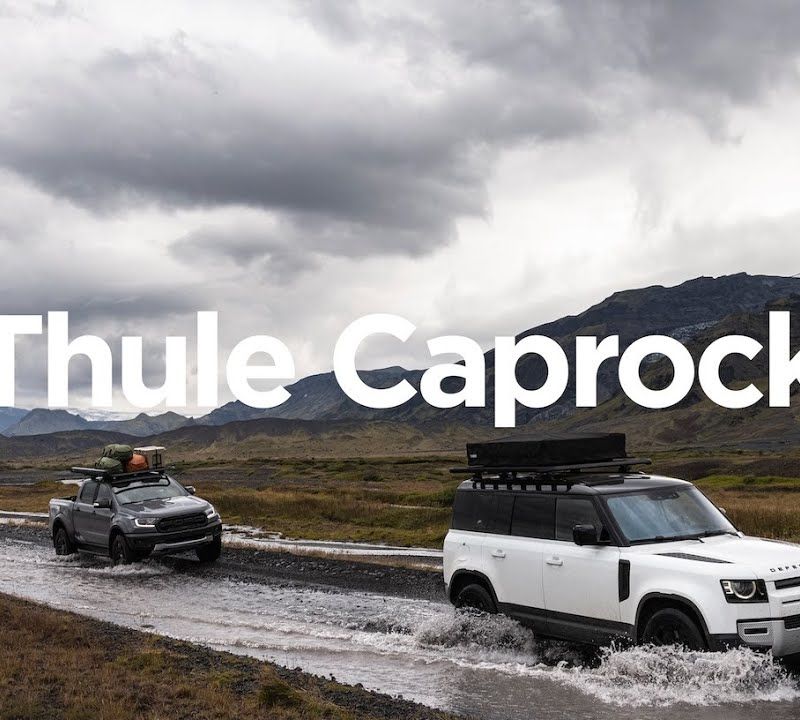 Thule Caprock bike platform on roof black 611002 3