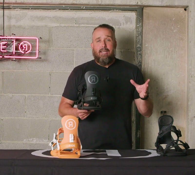 Women's snowboard bindings Ride CL-2 black 6