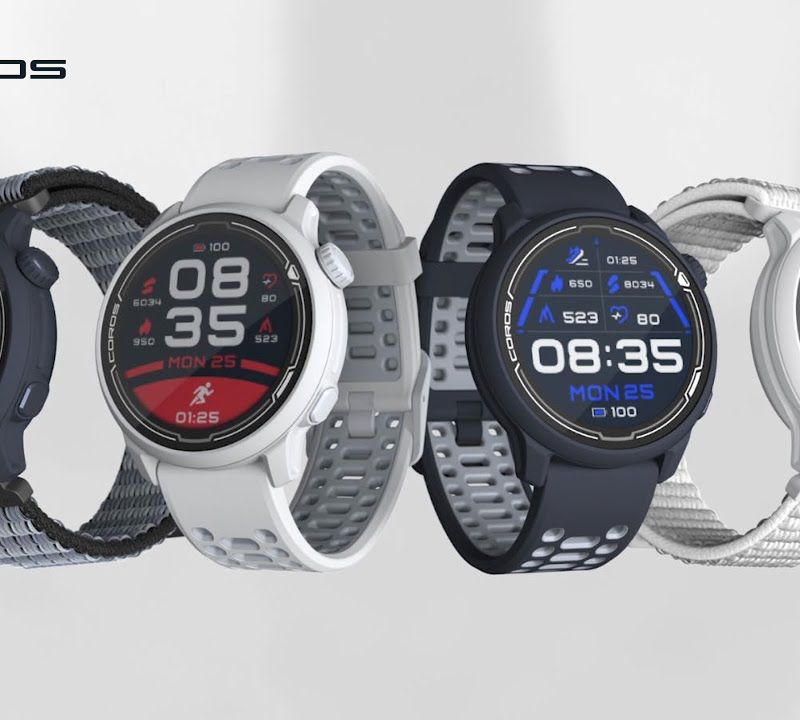 COROS PACE 2 Premium GPS Silicone Band gold WPACE2 watch 6