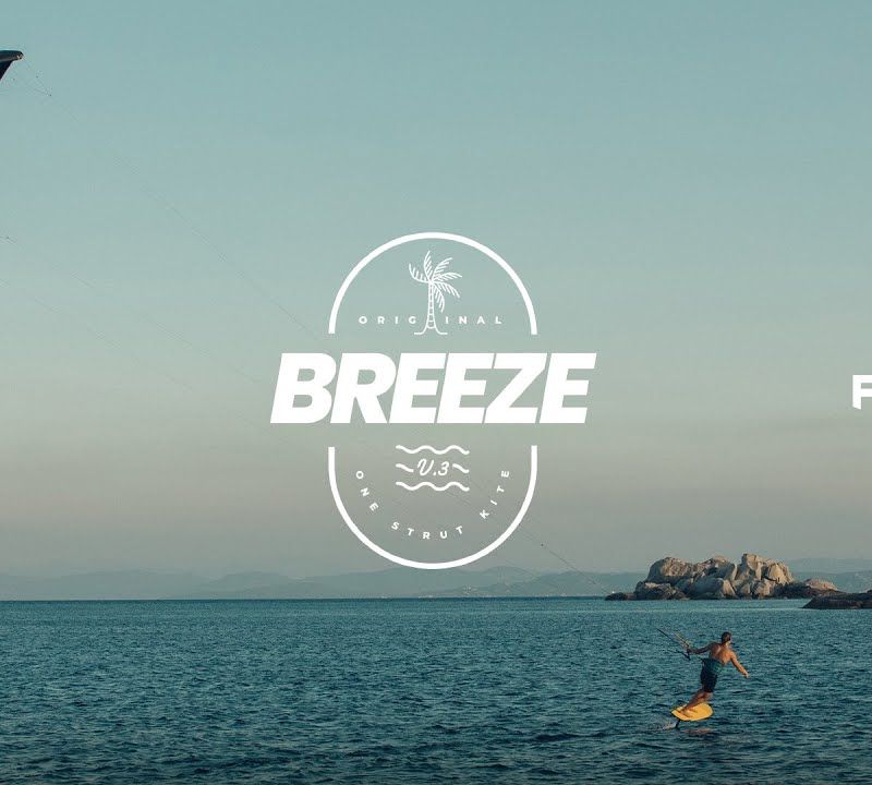 F-ONE Breeze V3 kite kitesurfing orange 77201-0201-A 3
