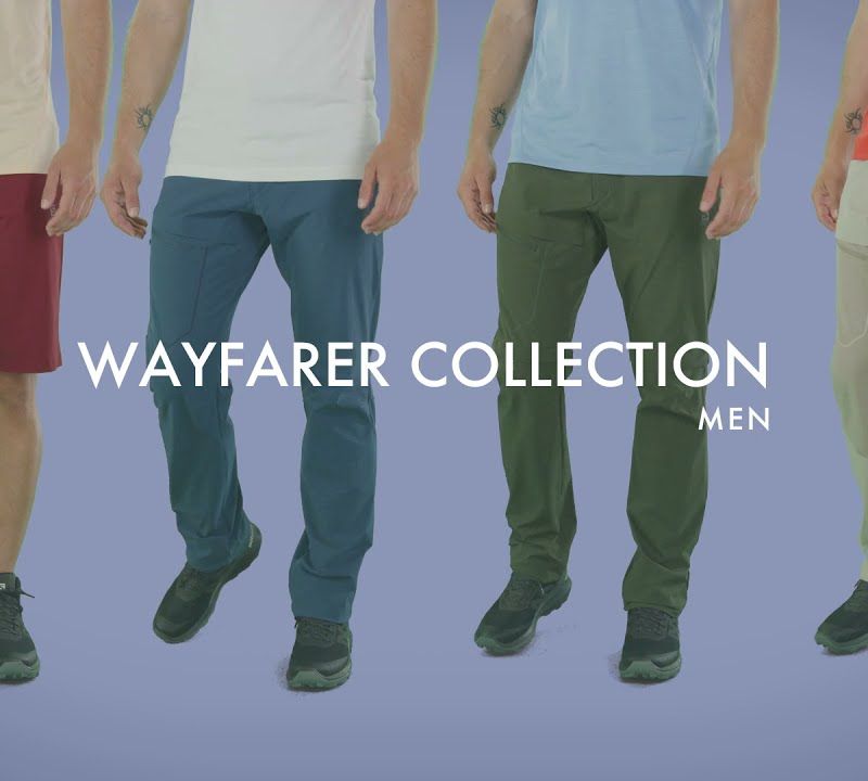 Men's trekking trousers Salomon Wayfarer blue LC1713700 5