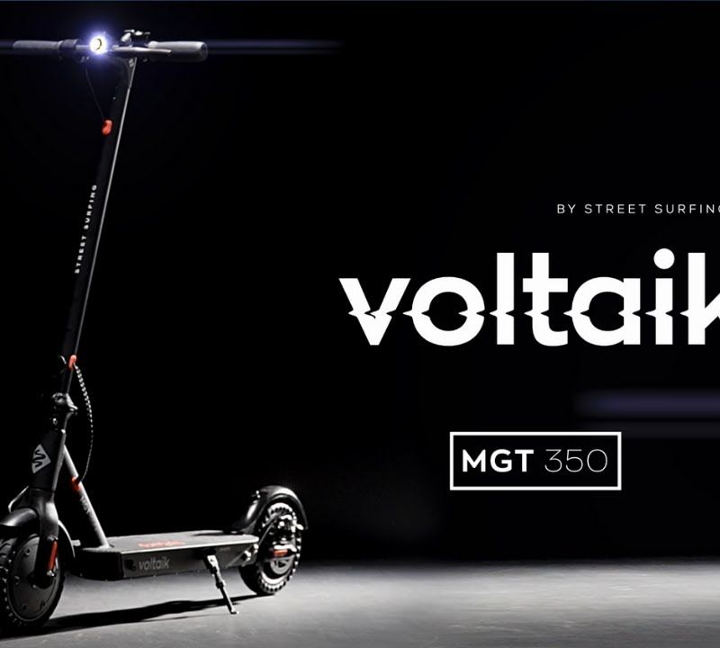 Street Surfing Voltaik Mgt 350 electric scooter white 11
