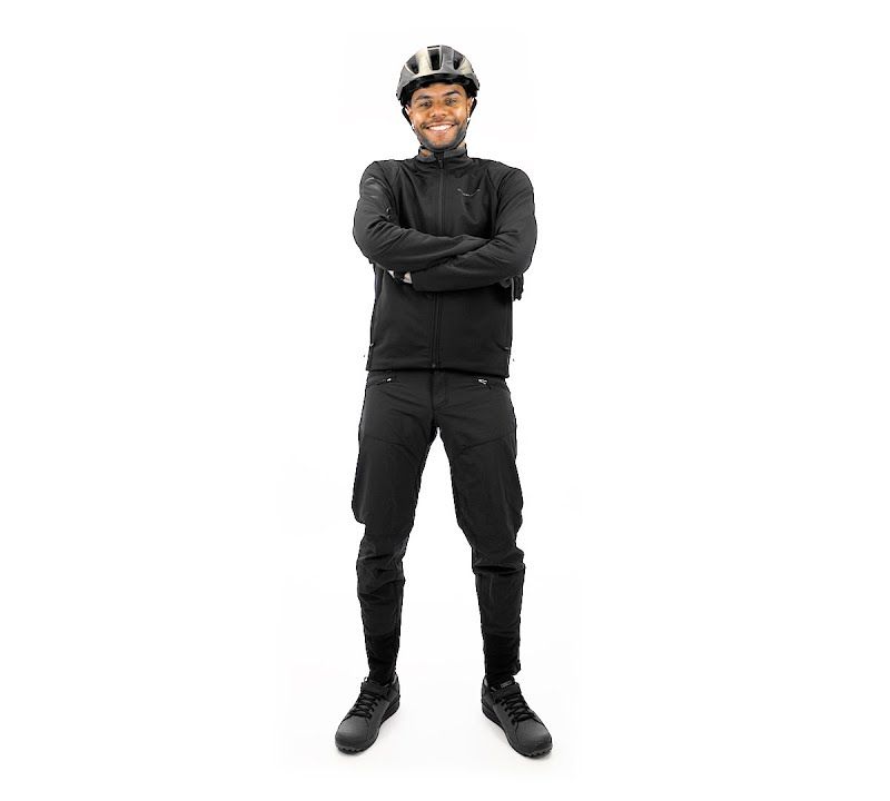Men's Endura Singletrack Softshell cycling jacket black 11