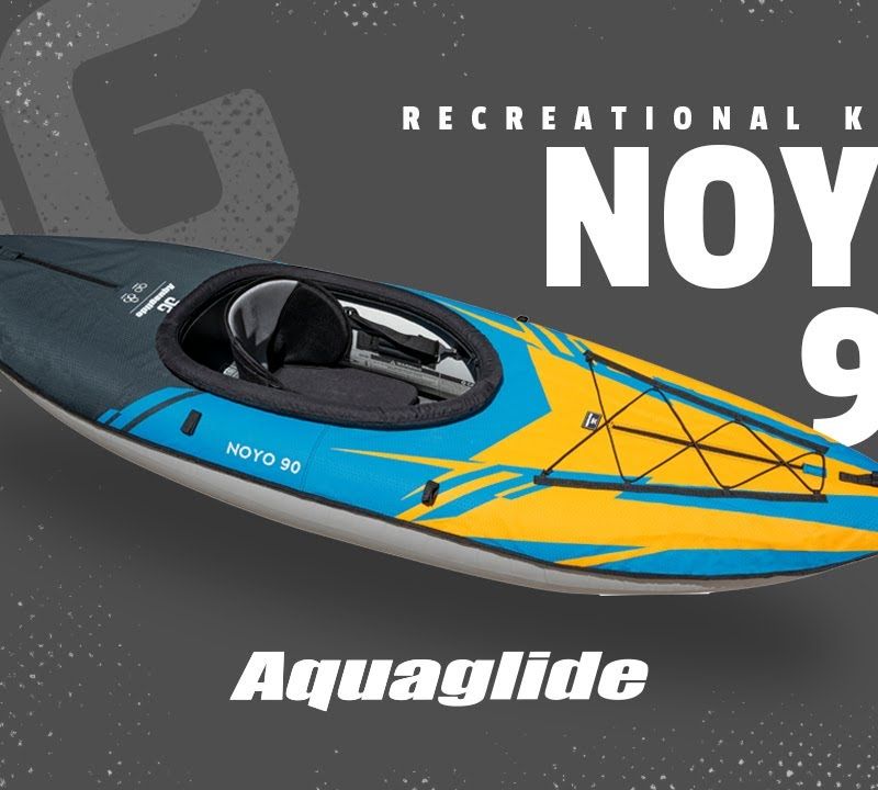 Aquaglide Noyo 90 blue 584119111 1-person inflatable kayak 11