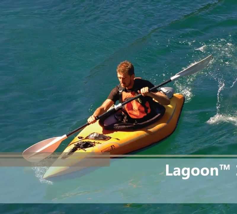 Advanced Elements Lagoon 1 TM orange AE1031-O inflatable 1-person kayak 9