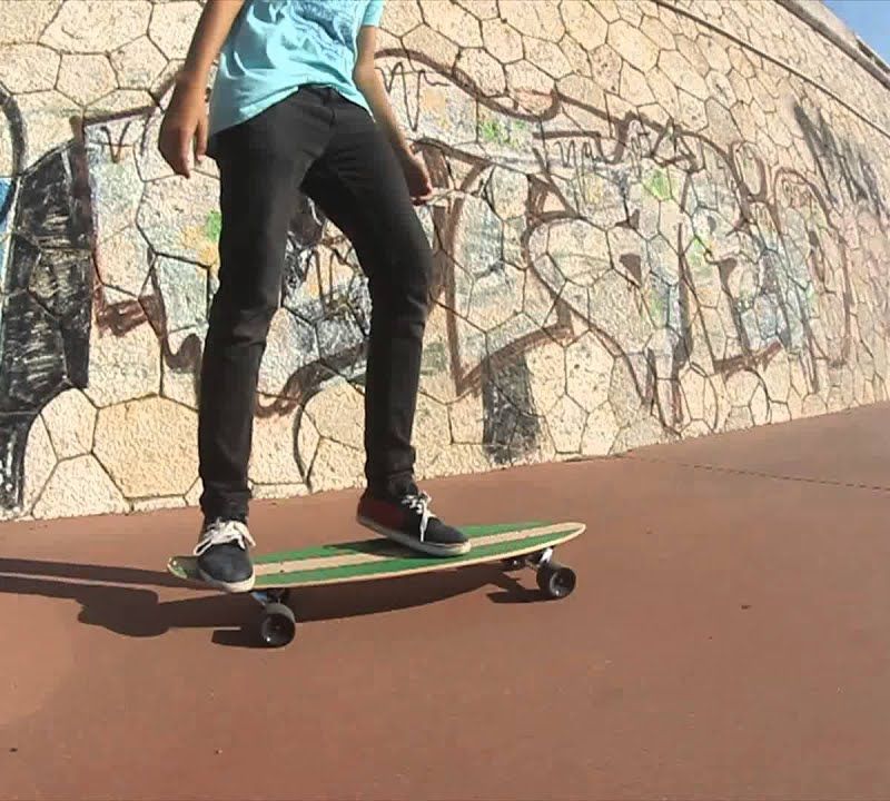 Street Surfing Kicktail 36 Rumble Jungle surfskateboard black 0614007/2 11