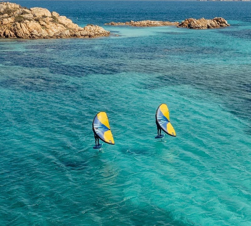 Wingfoil + hydrofoil board Unifiber Impulse 5'4 navy blue UF900180120 22