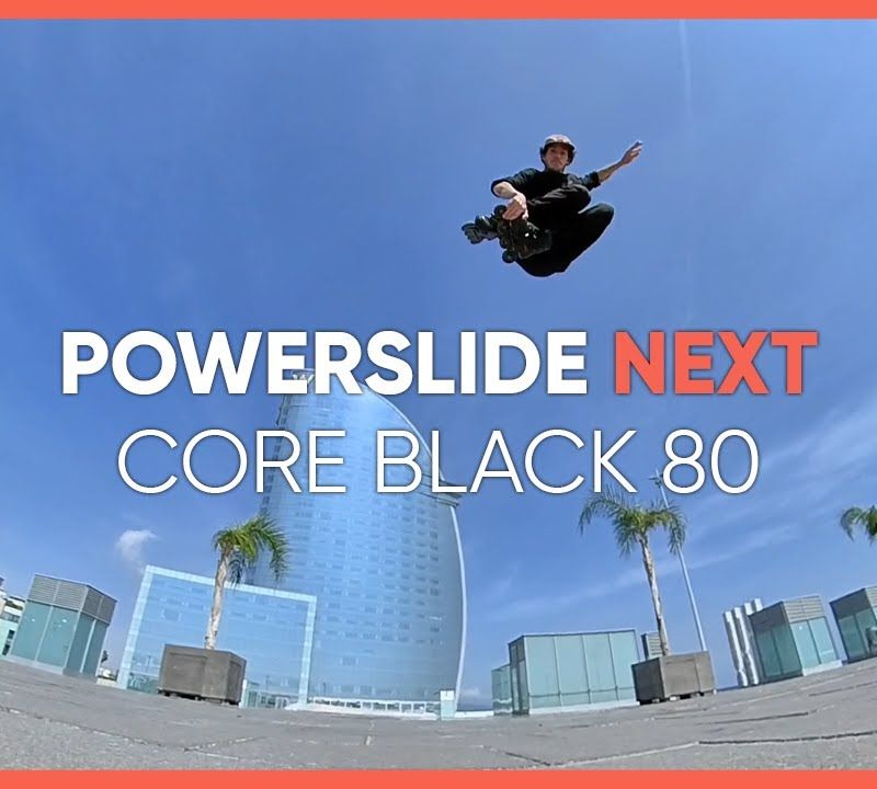 Powerslide Next Core 80 roller skates black 908329 15