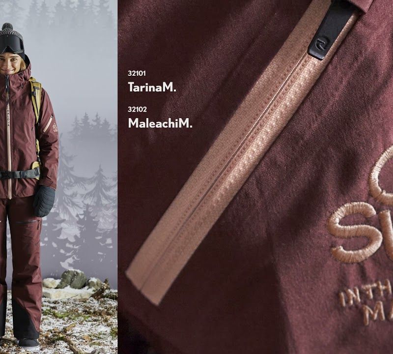 Women's ski trousers Maloja W'S MaleachiM brown 32102 17