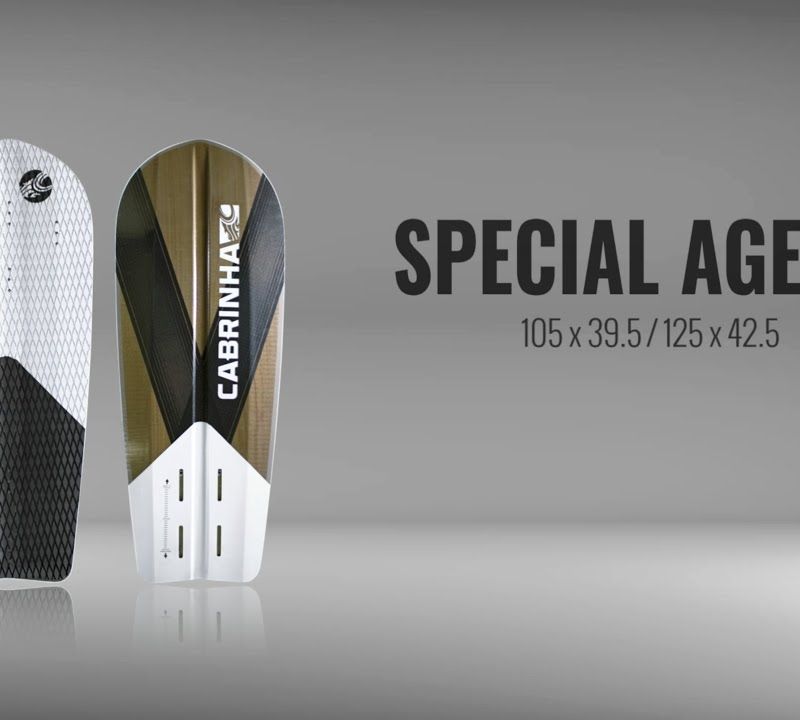 Cabrinha Special Agent brown/black kiteboard K1FBSPAGT105XXX 9