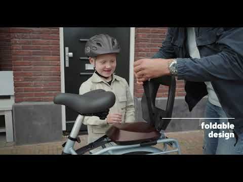 Rear bike seat for rack bobike Junior One brown/black 8010600001 4