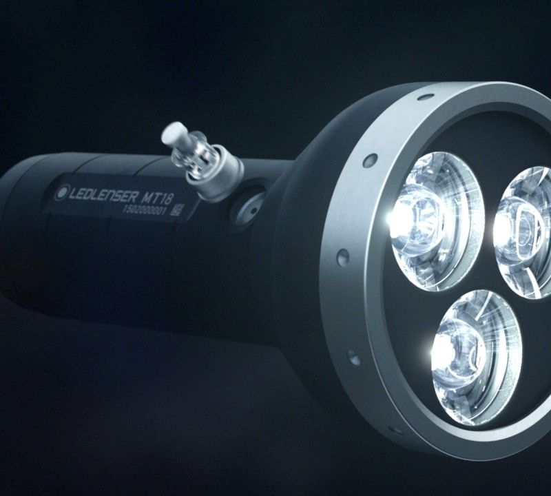 Ledlenser MT18 torch black 500847 7