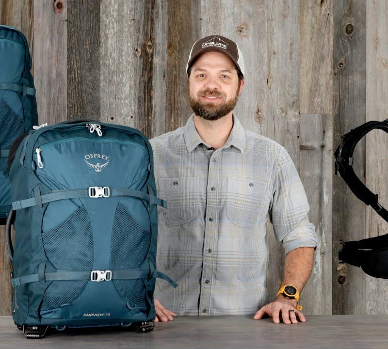 Osprey Farpoint Wheels men's hiking bag 36 l black 7