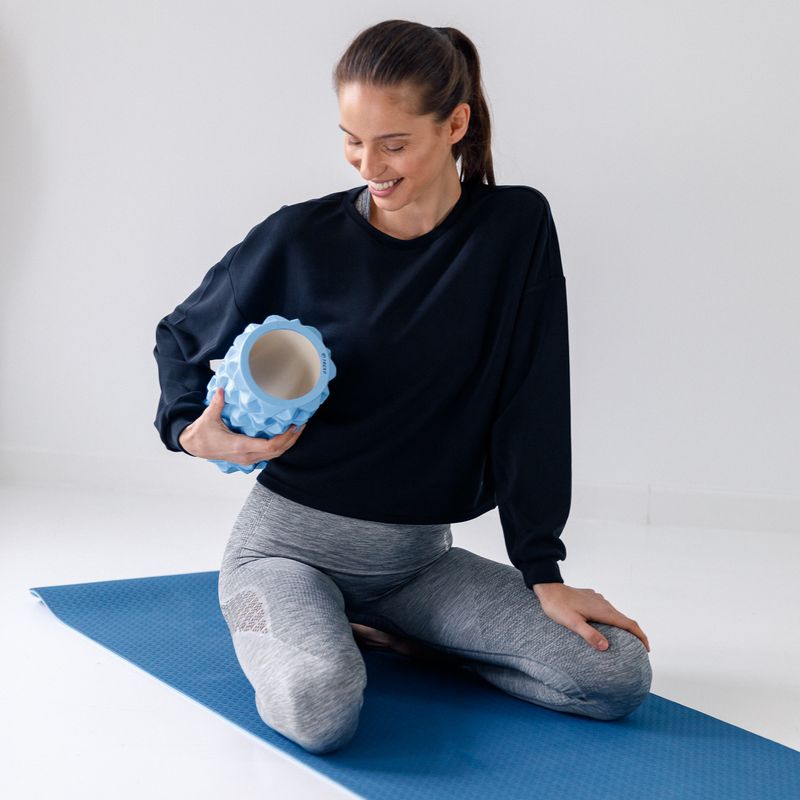XTREXO EVA PVC massage roller blue MR-EV01N 3