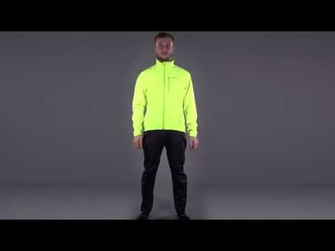 Men's cycling jacket Endura Hummvee Waterproof hi-viz yellow 4