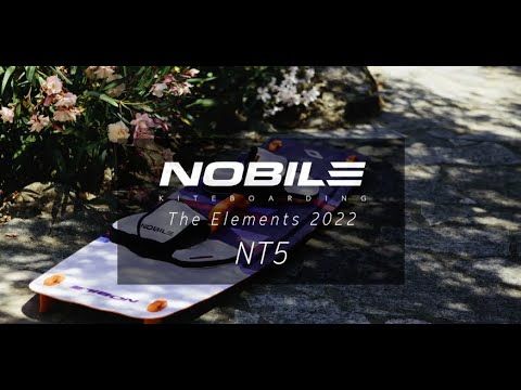 Nobile NT5 kitesurfing board navy blue K22 11