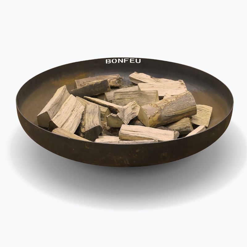 Outdoor fireplace BonFeu BonBowl corten 2