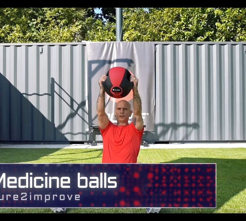 Pure2Improve P2I201990 4kg medicine ball 6