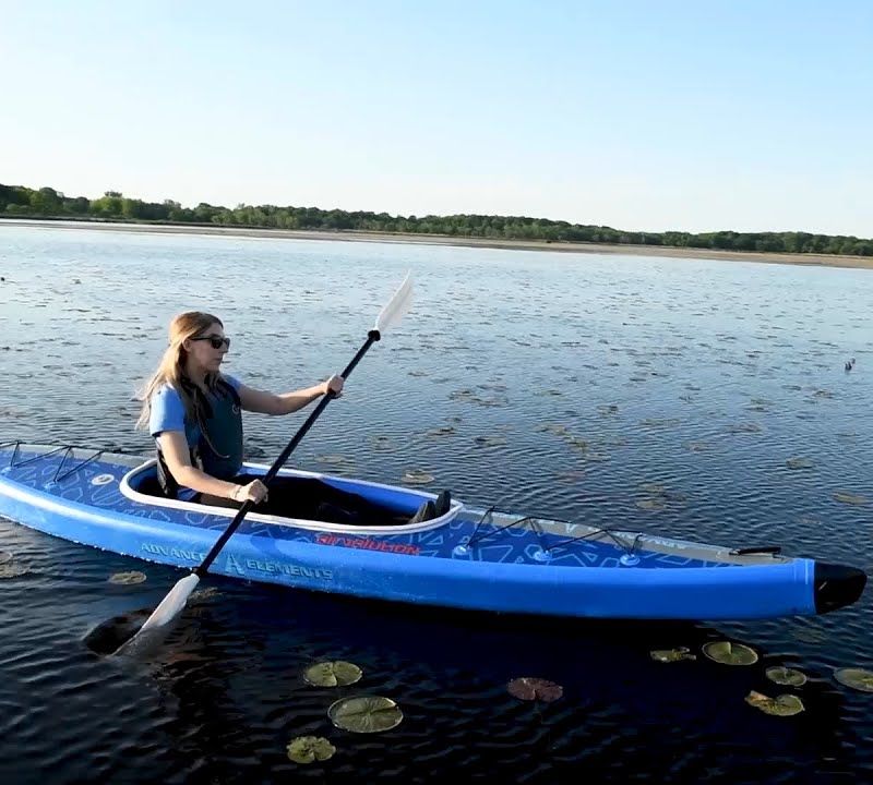 Advanced Elements AirVolution2 blue AE3030 2-person inflatable kayak 12