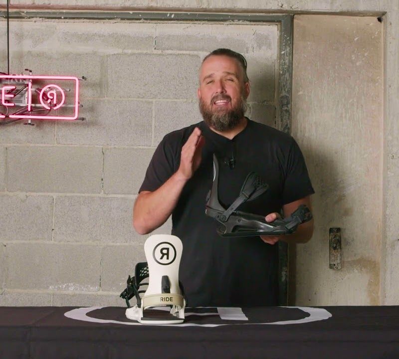 Men's snowboard bindings RIDE C-2 tan 6