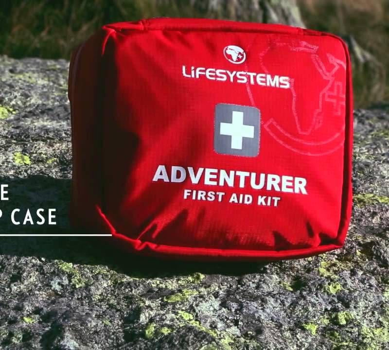 Lifesystems Adventurer First Aid Kit Red LM1030SI travel first aid kit 5
