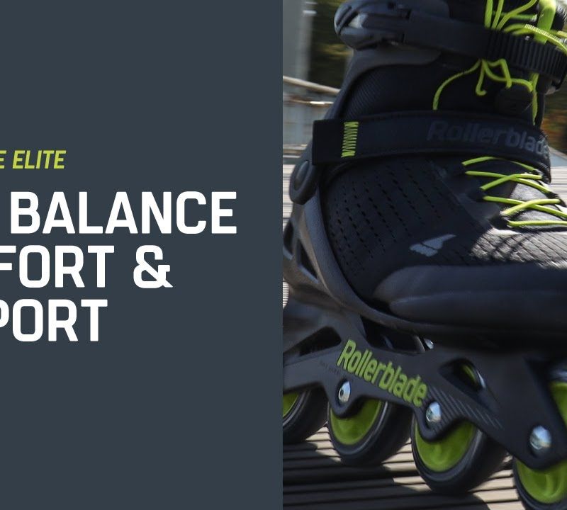 Men's Rollerblade Zetrablade Elite black/lime roller skates 8