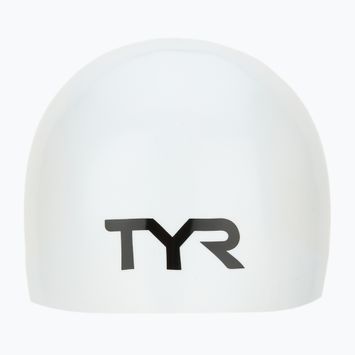 TYR Competitor Racing swimming cap white
