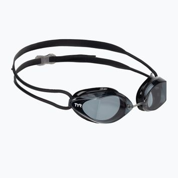TYR Tracer-X Racing smoke/black swimming goggles LGTRX_074