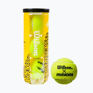 Wilson Minions Tennis children's tennis balls 3 pcs yellow WR8202401